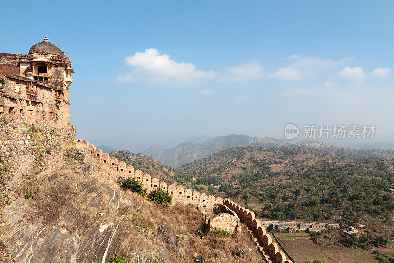 Kumbalgarh Fort，拉贾斯坦邦，印度